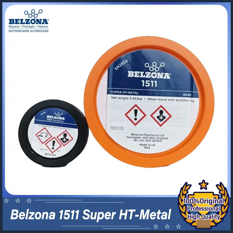 Belzona 1511 Super HT-Metal 1kg Kit High Temperature Repair Epoxy Resin