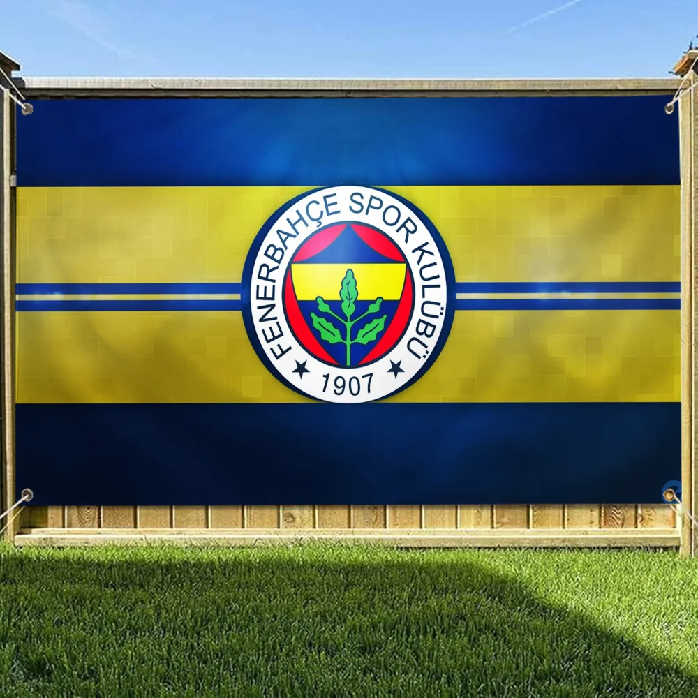 Four Hole Single Sided Flag Polyester Fenerbahce Outdoor Flags Banners Wall Decoration Lgbt Flag to Hang Decor Room Aesthetic