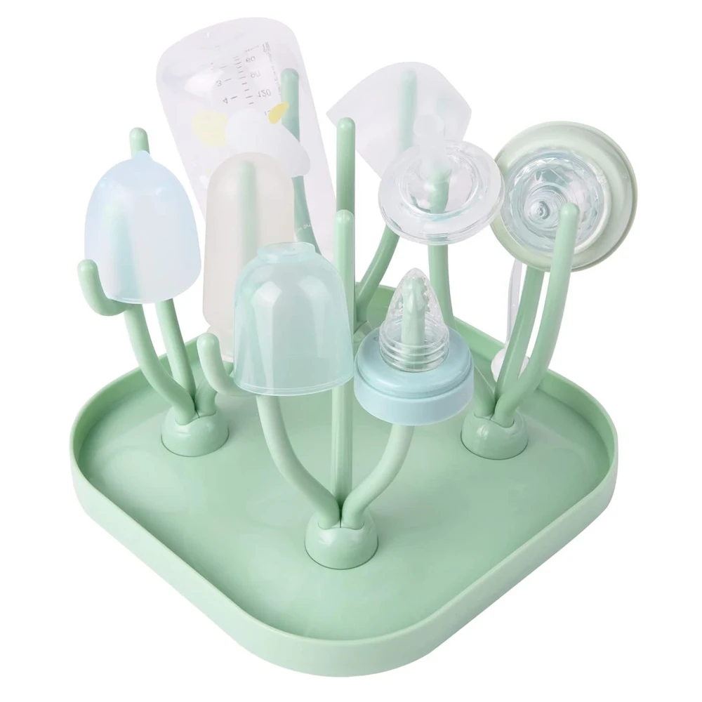

Baby Bottle Holder Cleaning Dryer Drainer Removable Baby Bottle Drying Rack Storage Rack Tree Shape Rack for Babies Bottles Item
