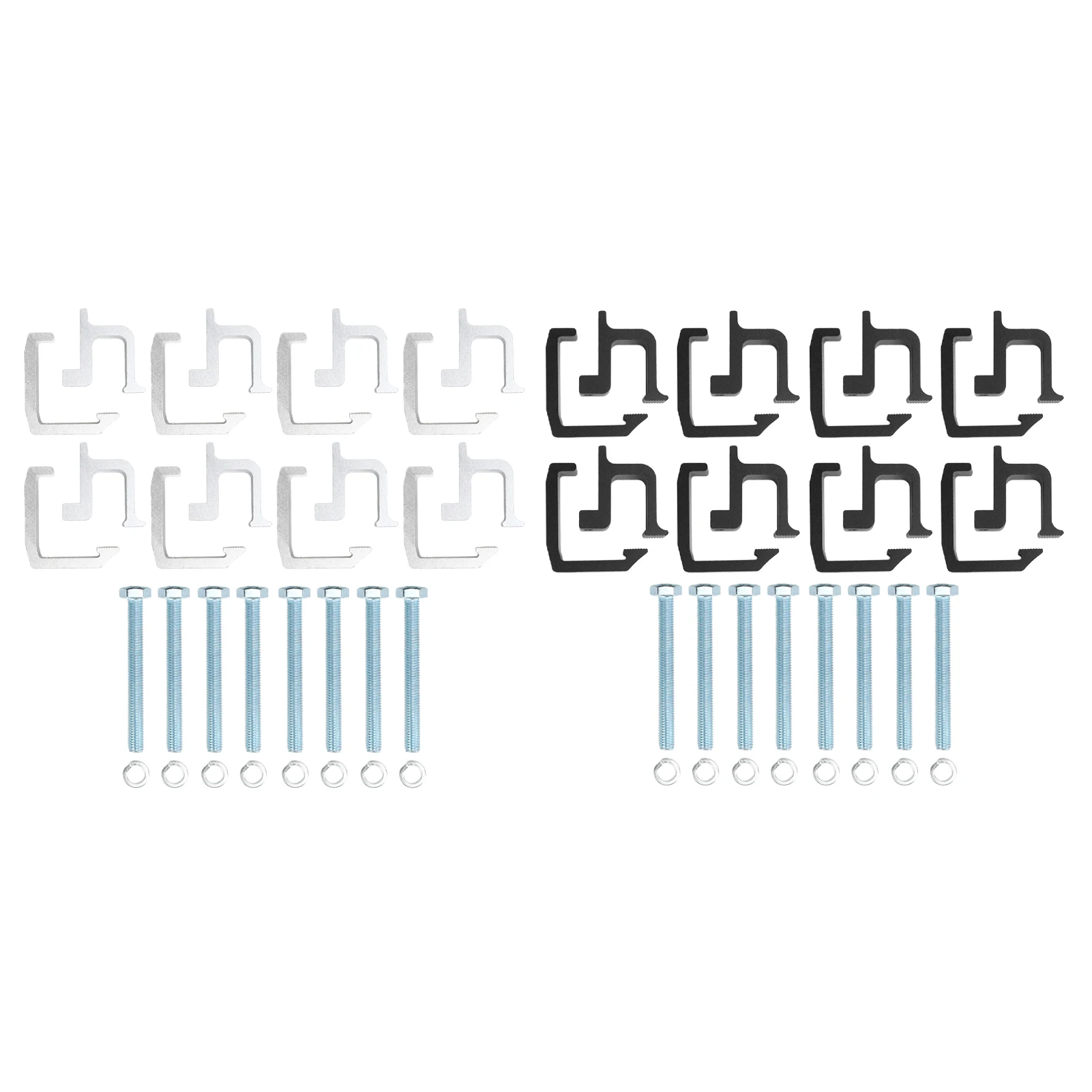 

Truck Bed Clamps, 16Pcs Truck Bed Cap Topper Mount Clamps Shell Clips Replacement for Chevy 1500 2500 3500