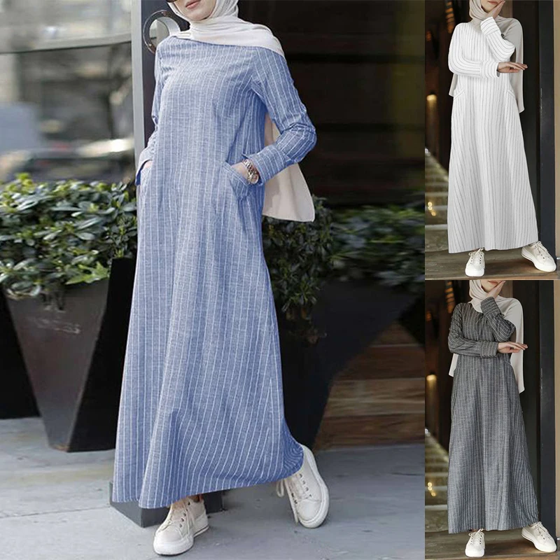 

Women Muslim Fashion Abaya Caftan Turkish Dresses Islamic Clothing Prayer Long Robes Gownsaudi Arabic Dubai Indian Dress Blouse