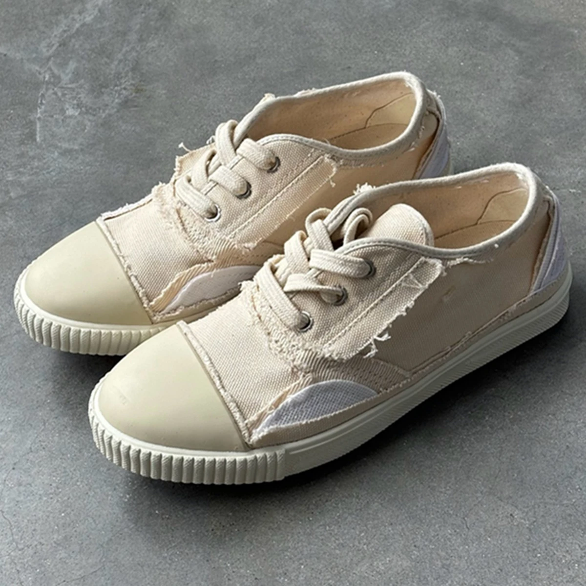 

Jenny & Dave, минималистичные потертые парусиновые туфли в стиле ретро, бежевая модная повседневная обувь для девочек, студенческие кроссовки для женщин, размеры 35–43, обувь для влюбленных