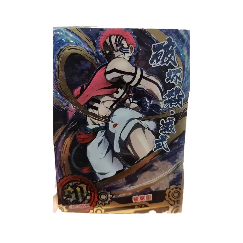 Anime Cartoon God Card Itadori Yuji Agatsuma Zenitsu Rimuru Tempest Kuchiki Byakuya Game Collectible Cards Toy Birthday Gift