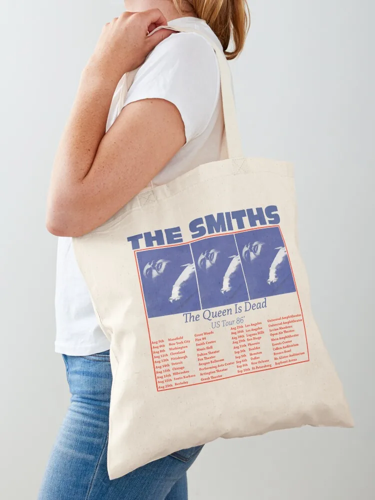 The Smiths US Tour 86,The Queen is Dead Classic T-Shirt Tote Bag canvas tote shoping bag custom tote bag Canvas for women