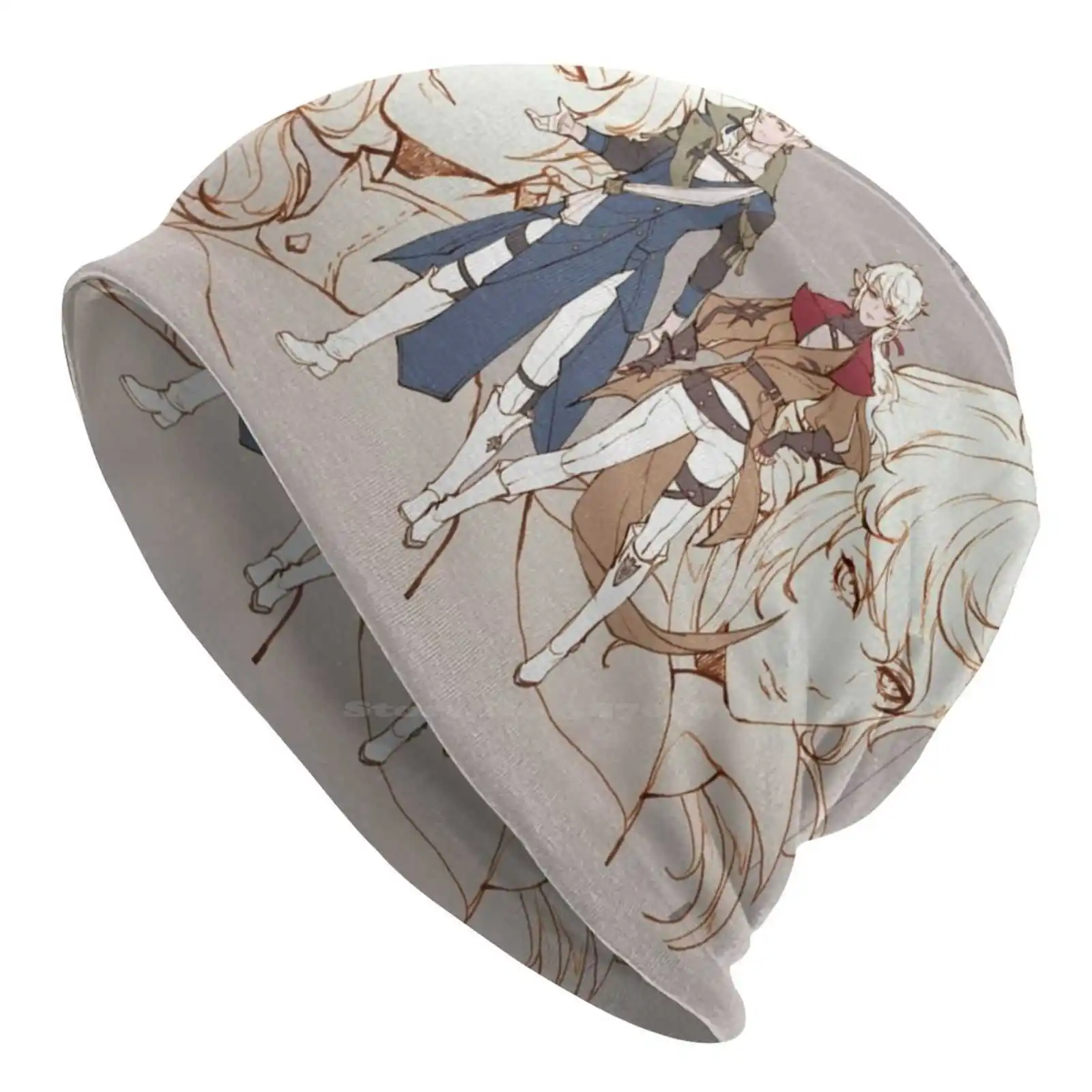 Вязаная шапка Alisaie & alphinaudi-After Years, теплая облегающая шапка, уличные шапки Alisaie alphinaudi ffxv Ff14, финальная фантазия 14