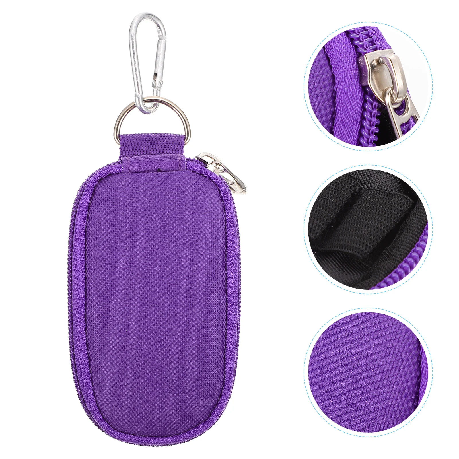 

Essential Oil Holder Oxford Cloth Bottle Storage Bag Organizer Pouch Case for Bottles Travel Long Lasting Durability