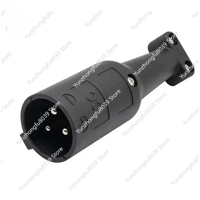 Golf Cart Charger DC Plug 3 Pin Round Connector 36V 48V for Club Car DS Precedent Tempo Onward