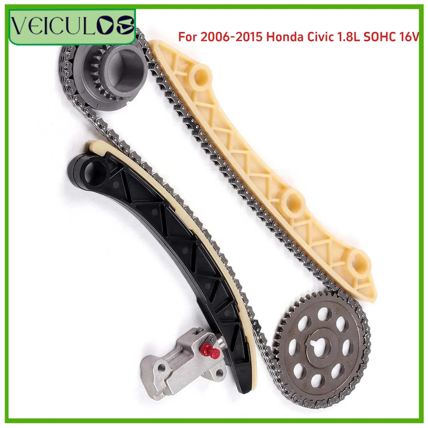 1set Timing Chain Kit 13620-RNA-A01 14401-RNA-A01 14520-RNA-A01 14510-RNAA01 For 2006-2015 Honda Civic 1.8L SOHC 16V R18A1 R18A4