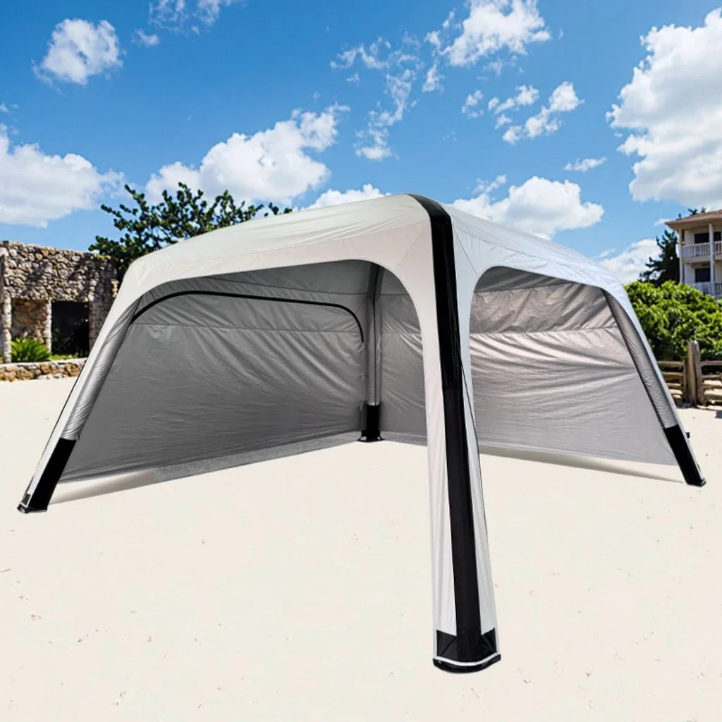 

Large Space Waterproof 2000-3000mm Four-Season Outdoor Inflatable Air Tent Camping Multi-Party Dinners Rain Wind Awning One