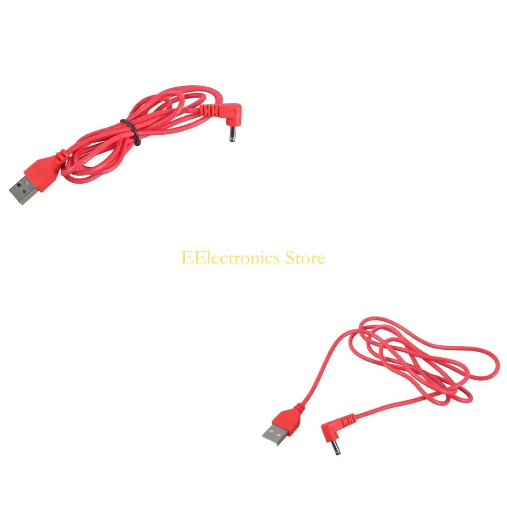 B03C Angled 3.5mm Power Cord USB Male To Drum For Dense Installations Telecommute Electronics