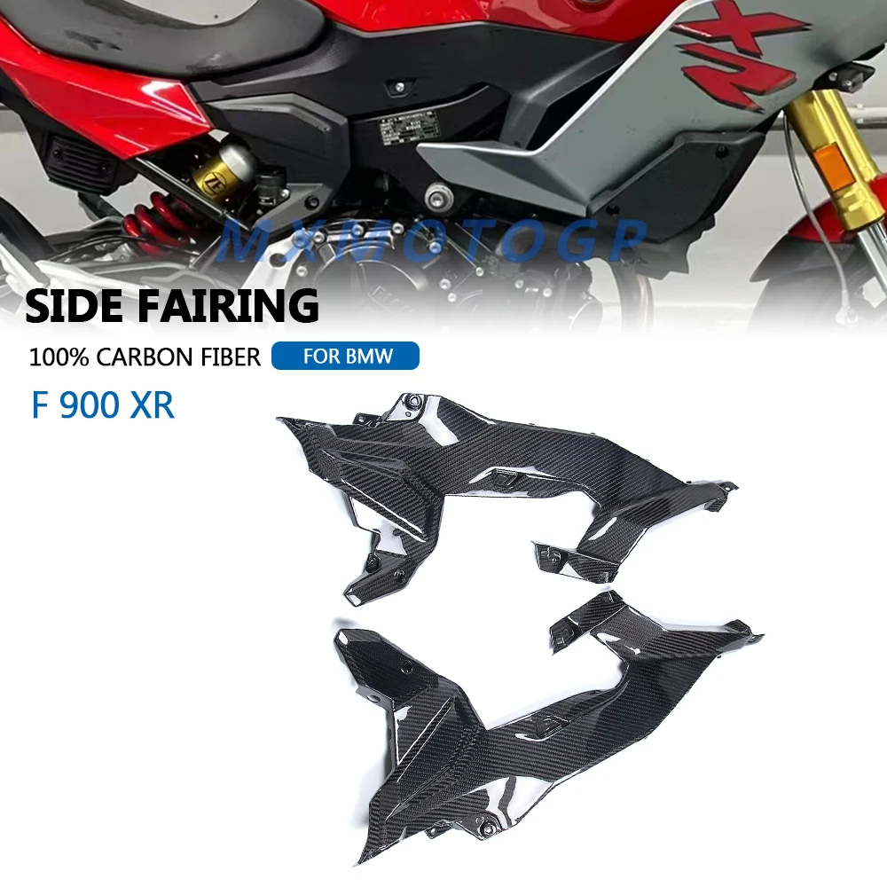 For BMW F900 XR F900XR F 900 XR 2020 2021 2022 2023 2024 100% Carbon Fiber Side Fairings Motorcycle Accessories