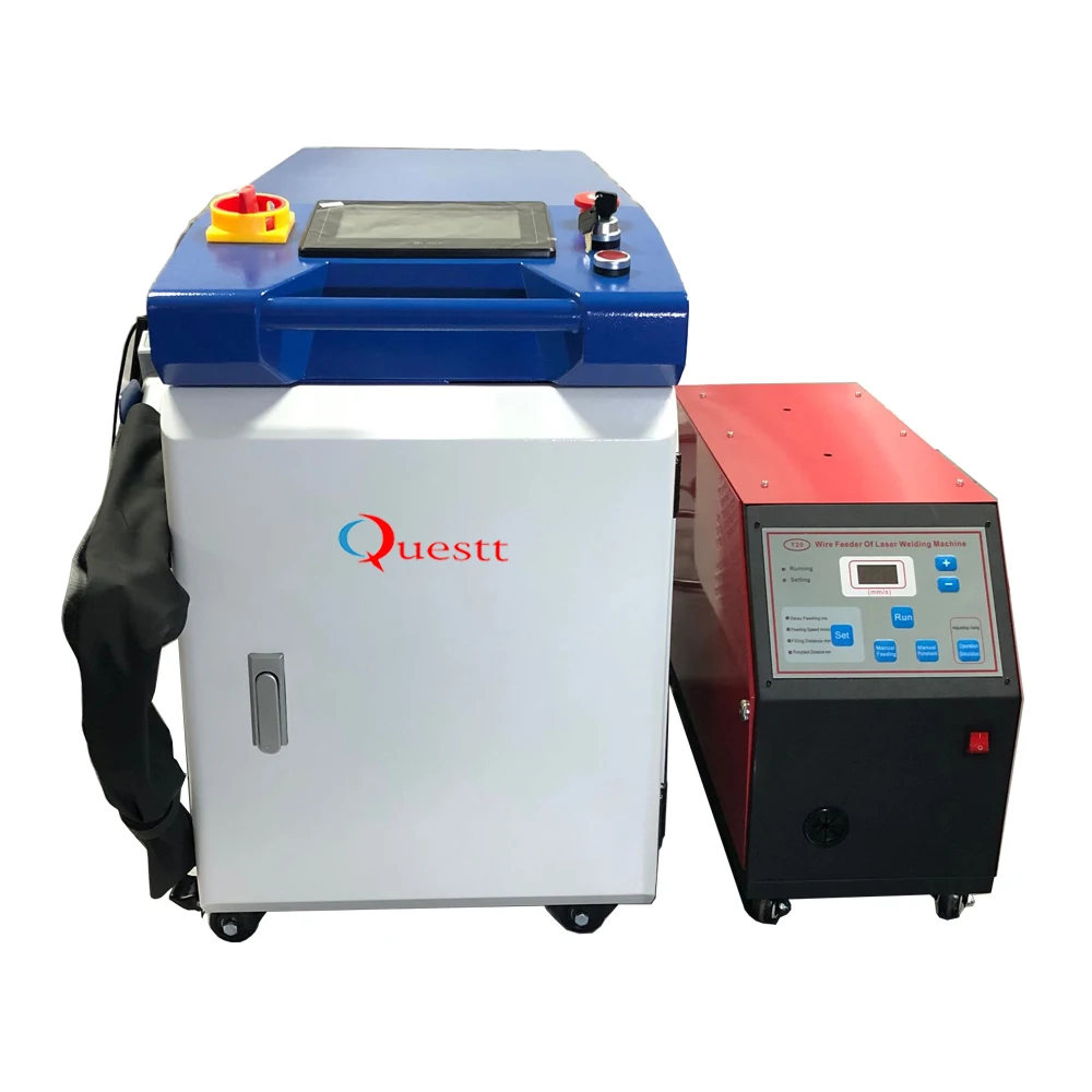 1500W Mini La ser welder Stainless steel Aluminum Iron Portable Handheld Fiber La ser Welding Machine For Sale