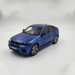 Diecast Original 1:18 Scale BMW X6M E71 Simulation Alloy Car Model Static Display Collectible Toy Gift Souvenir Decration