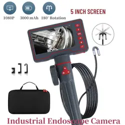 Endoscope Industriel à Direction, 6mm, 8.5mm, 360 °, 3m, 5m, 1080P, Endoscope ArtiBMO, Écran 5.0 