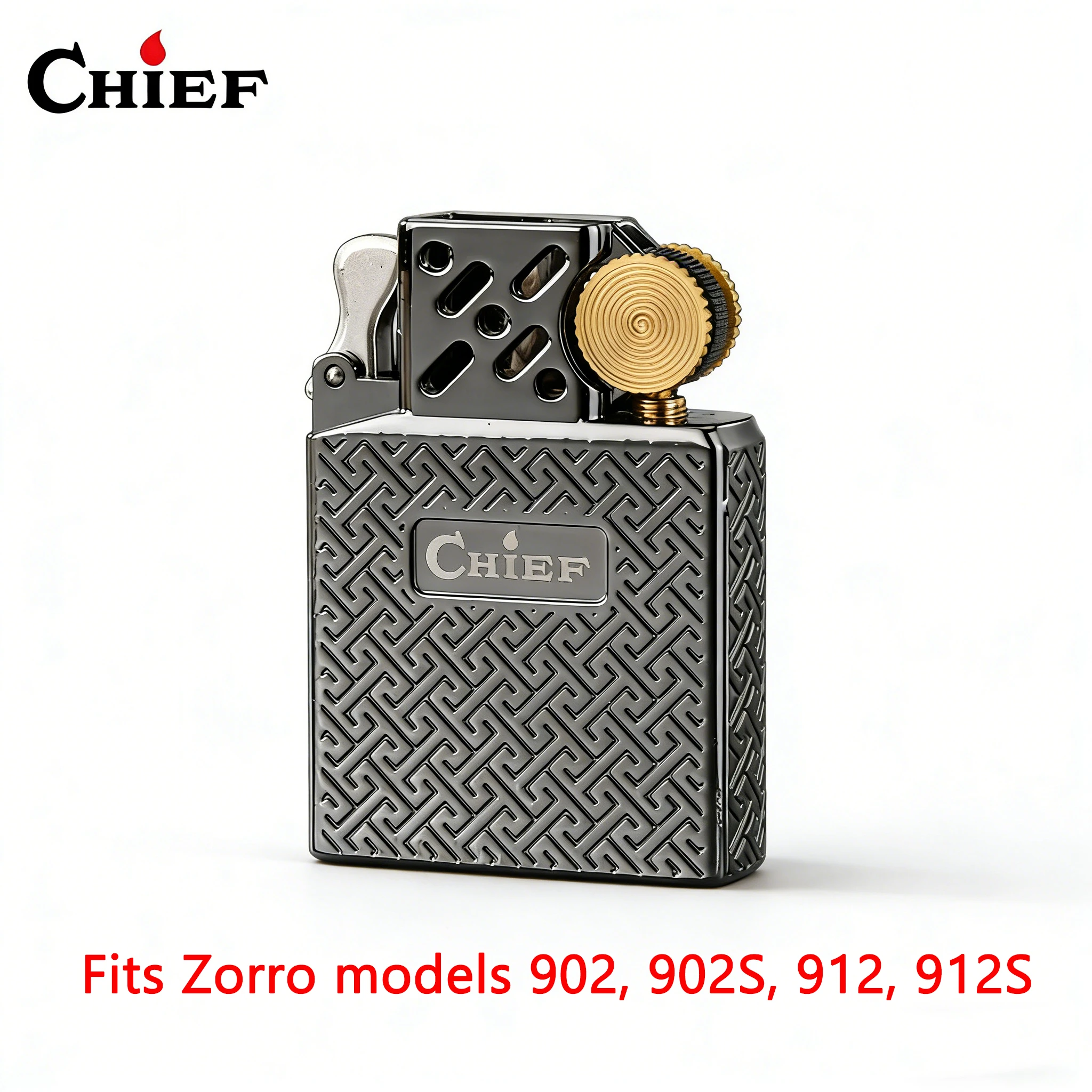 2026 Zorro brander & gas insert voor 902 902s 912 912s winddichte olietank 8 winddichte gaten upgrade scherpe vuurwiel insert