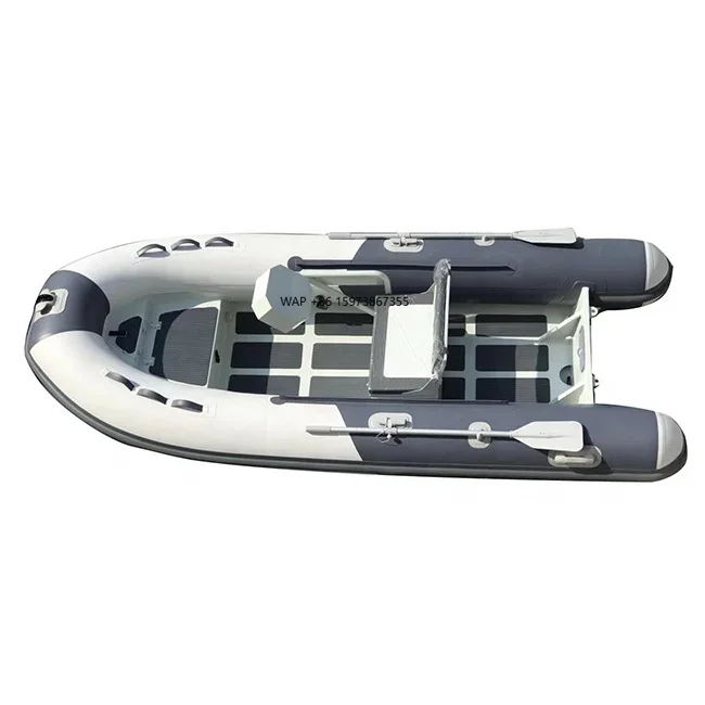 

Надувная лодка RIB Dinghy 12ft RIB360 с жестким алюминиевым корпусом Double Deep V и баллонами из Hypalon/PVC