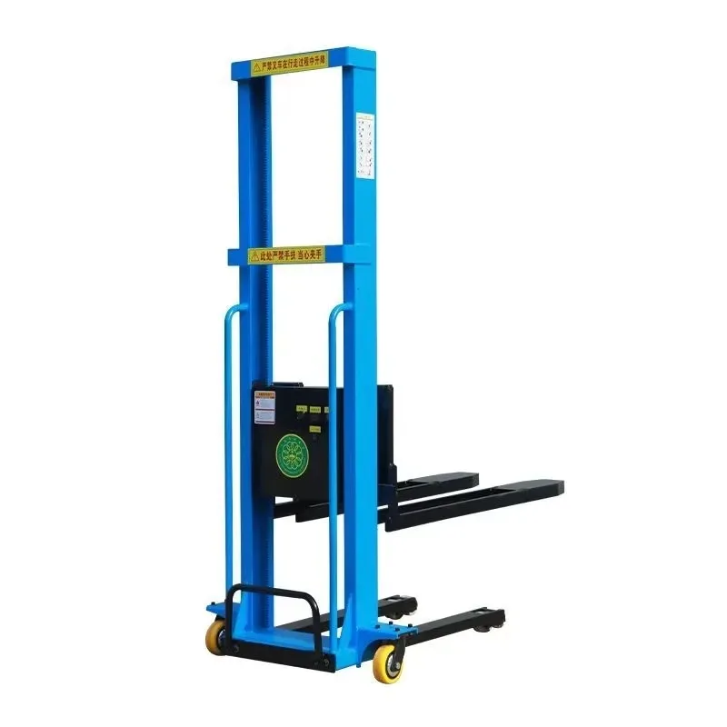 Specialized  Electric Truck-Mounted Forklifts 1 Ton 500kg Load Capacity Fully Automatic Lifting Handling Small Forklifts