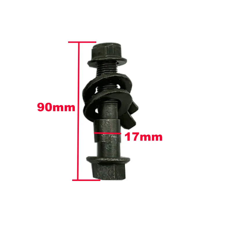 8PCS Nuts & Bolts 17mm 10.9 Level Screw Camber Bolt Car Wheel Alignment Arc Screw Eccentric Screw Adjustment Repair Tools