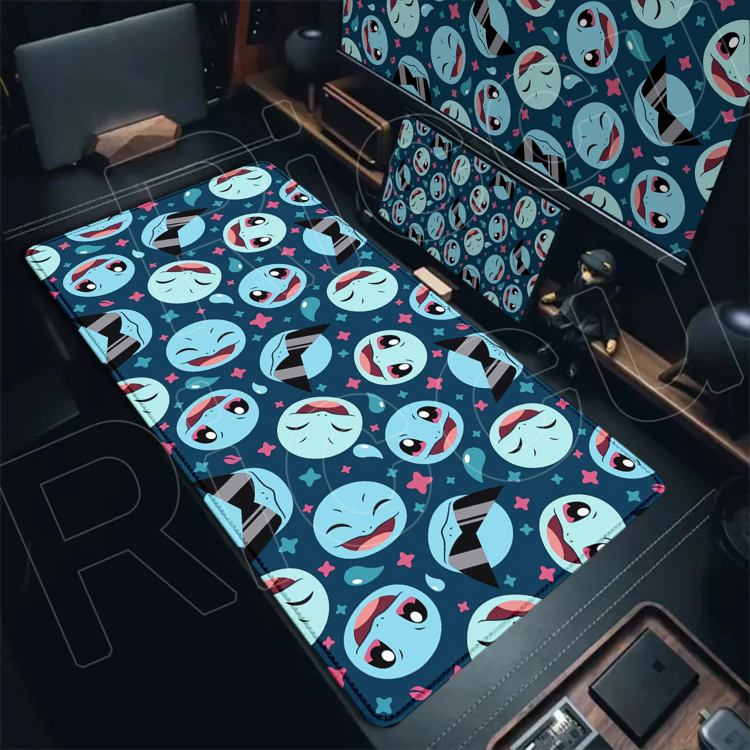

HD Print Cute Mouse Pad Larger XXL 90x40cm Speed Pc Computer Keyboard Pads Desk Mat Pokemon Squirtle Gaming Accessories Mousepad