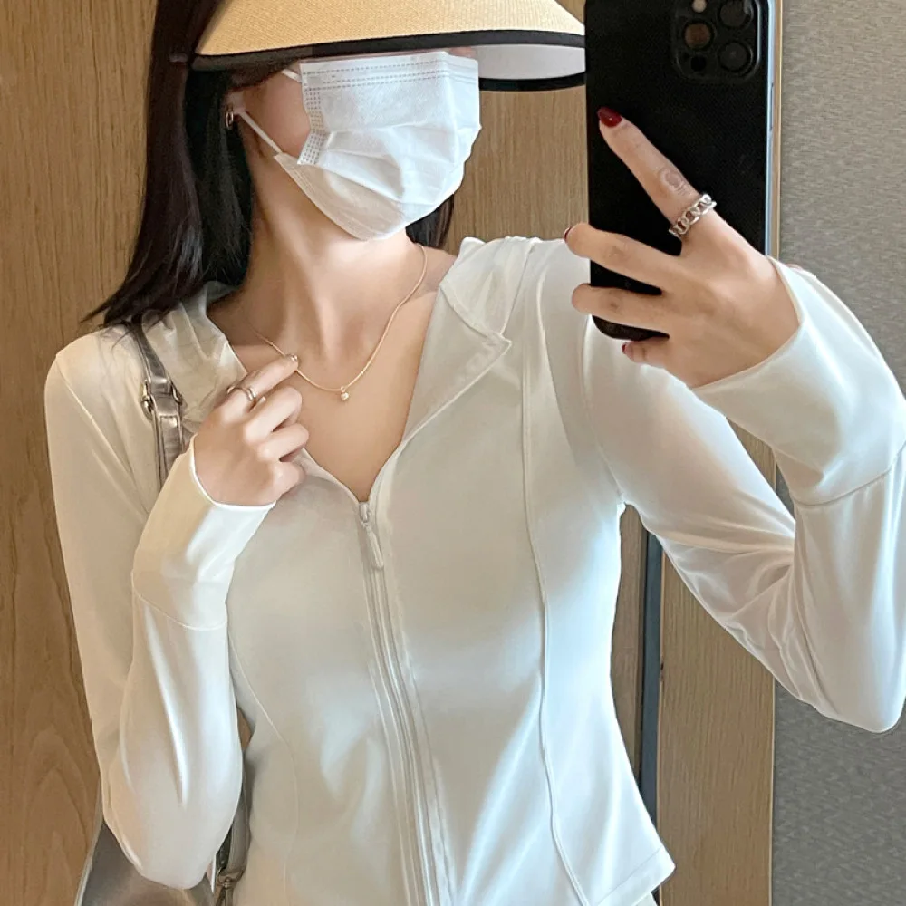 breathable-womens-sun-protection-clothing-summer-ice-silk-anti-uv-jacket-outdoor-slim-fit-lightweight-cooling-skin-coat