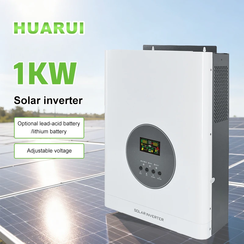 Hybrid Solar Inverter 12V 1000W High-Efficiency PWM 50V 60A Single-Phase 50/60Hz Output for Home Energy Storage System Pro