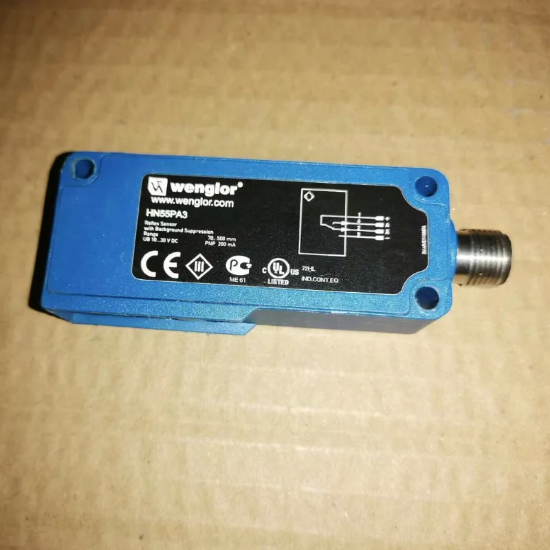 Second hand HN55PA3 photoelectric sensor test OK in stock, fast delivery