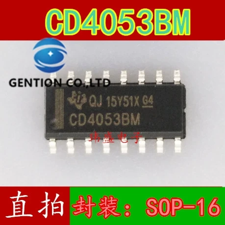 

20PCS CD4053BM CD4053 SOP16 on the spot in stock 100% new and original