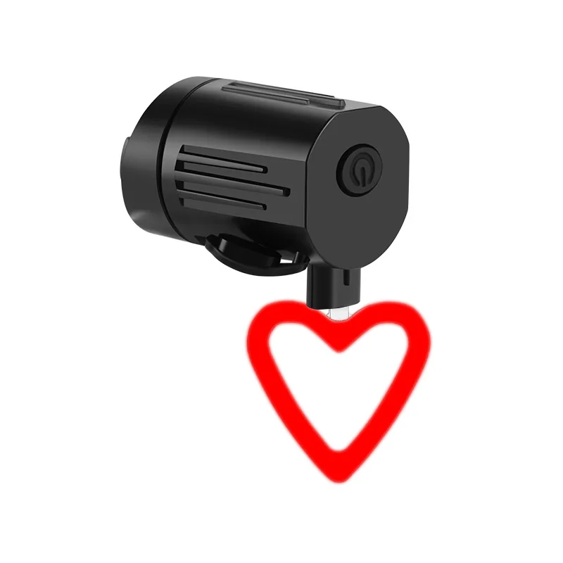 AliExpress cycle zone Photon Drop Bike Rear Light Type-C COB Bicycle Creative 7 in 1 Plug-in Tail Light Cycling MTB Heart/Triangle/Circle Warning Lamp