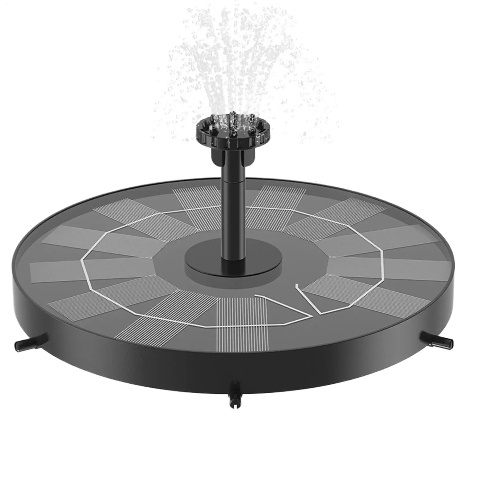 Solar Bird Bath Fountains Water Pump Bowl Solar Powered Water Fountain For Lawn Garden Pool Deck Patio Backyard Yard Outside