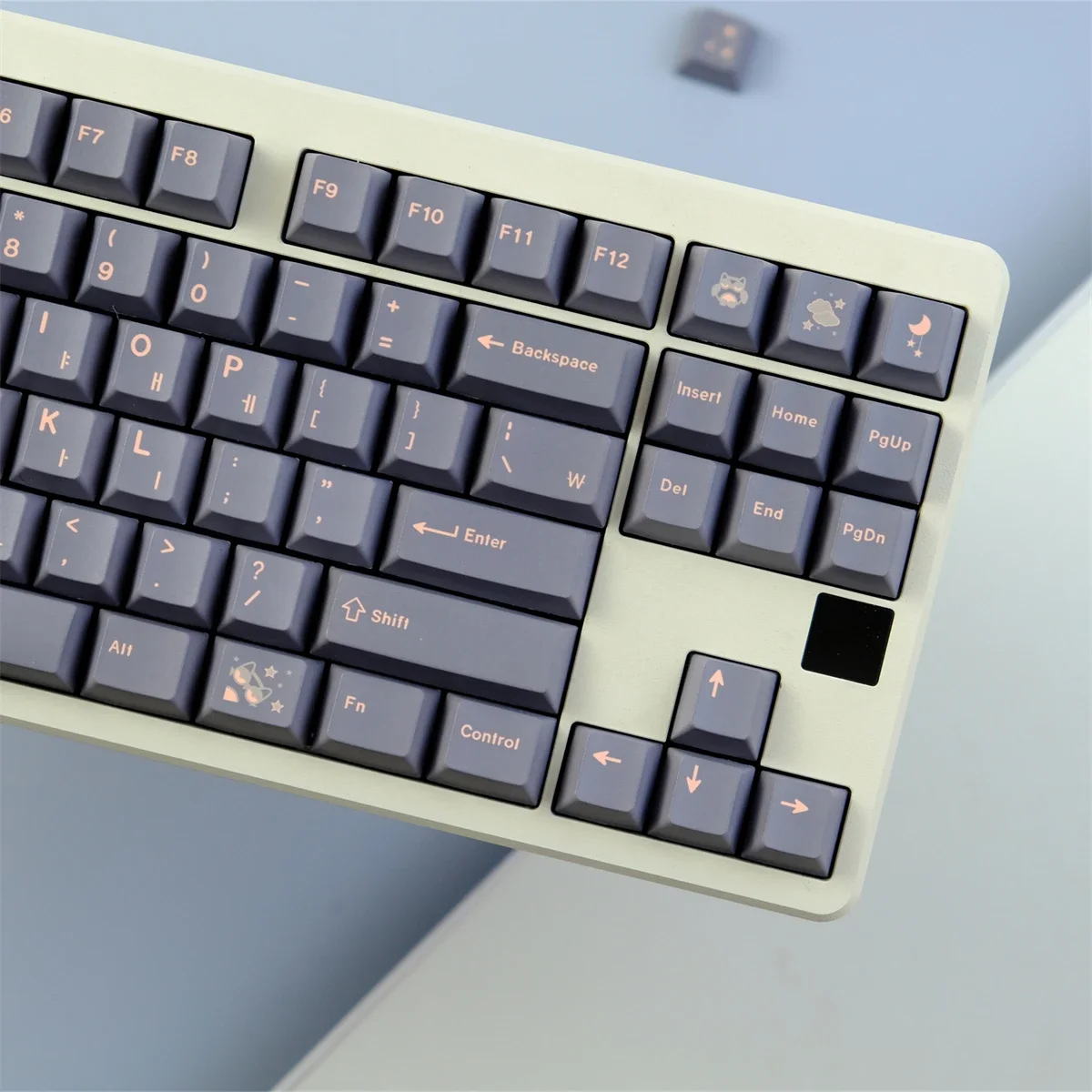 Owl, Korean keycap PBT original height, thermal sublimation, suitable for mechanical keyboard, customized