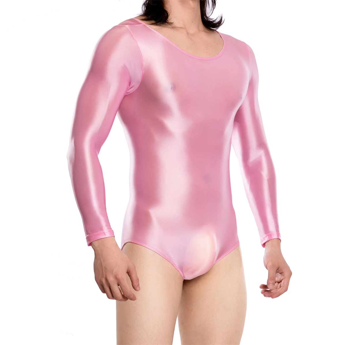 

Мужские колготки с длинными рукавами, боди для фитнеса, купальники, эластичные трико для йоги, комбинезон, масляные блестящие комбинезоны, борцовская майка, цельные штаны