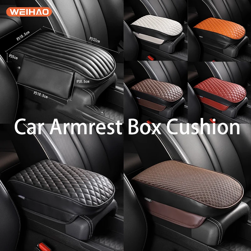 Car Armrest Cover For Car Covers Universal Car Interior Cushion Memory Foam Armrest Cushion Car Central Armrest Cushion Handrail