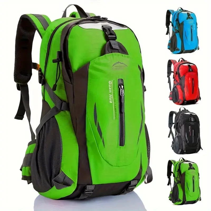 Outdoor Backpack Men's Large Capacity Travel Lightweight Casual Hiking Backpack Sports Waterproof Travel Mountaineering Bag