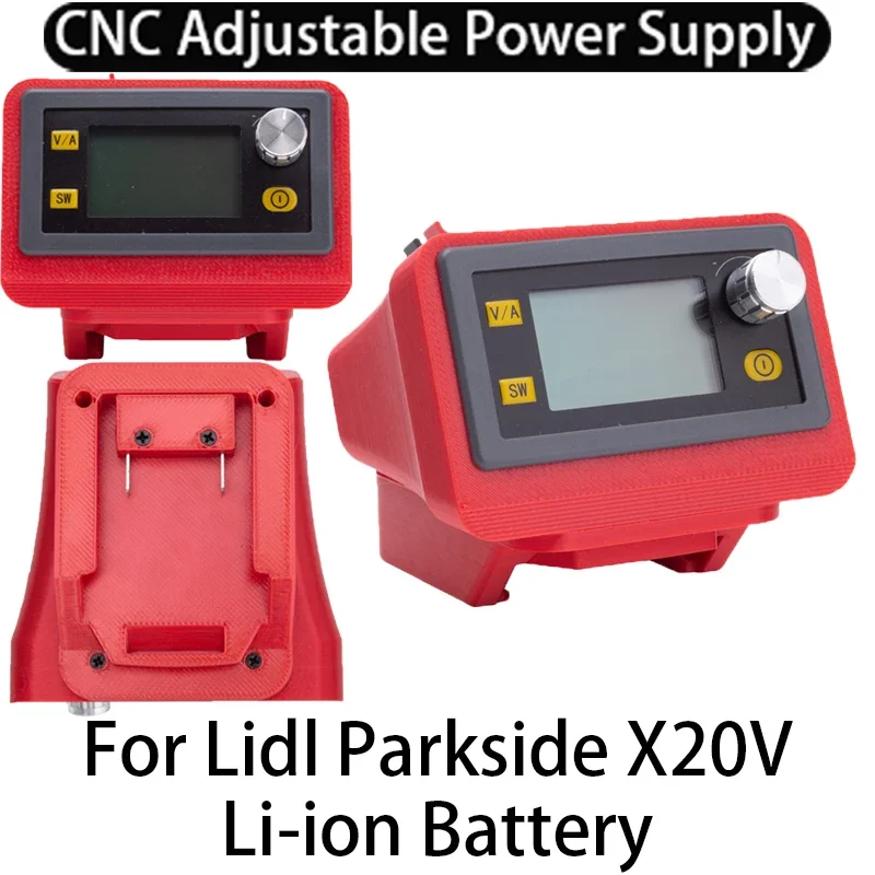 

CNC Adjustable DC Regulated Power Supply for Lidl Parkside X20V Li-ion Battery Adapter Buck-boost Controllable Power Supply