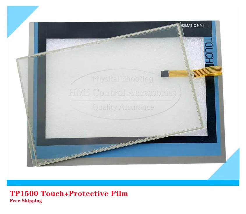 Panel de pantalla táctil TP1500, película protectora, 6AV2124-0QC02-0AX1