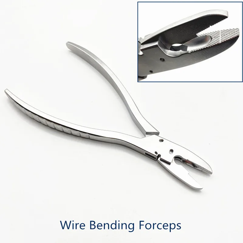 

Wire Cutter Bone Scissors Bending Forceps Orthopedic Multifunctional Kirschner Wire Veterinary Orthopedic Bending Pliers