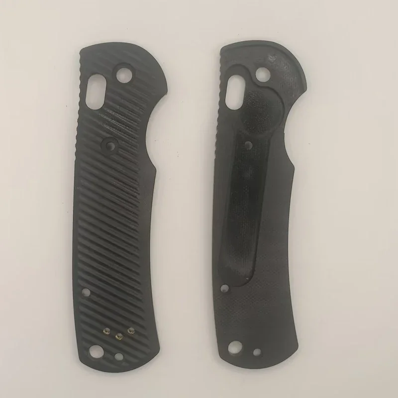 1 Pair Black G10 Knife Handle Scales for Benchmade Griptilian 550/551 Knives DIY Accessory