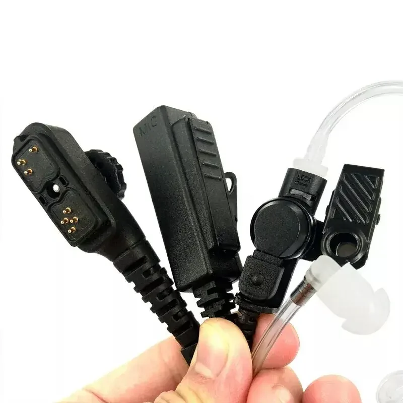 10pc Tubo D'aria Auricolare Auricolare Microfono per Hytera HYT PD700 PD700G PD702 PD705 PD780 PD780G PD782 PD790EX PT580H Radio Walkie Talkie