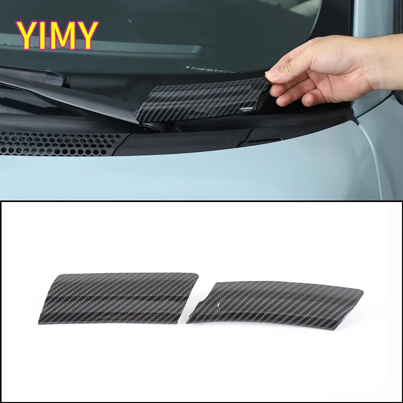 

For Fiat 500 Abarth 595 695 2007-2024 Car Hand Wiper Scuttle Panel Trim Cover Fits Wiper Arm Cover Plate Replacement Parts