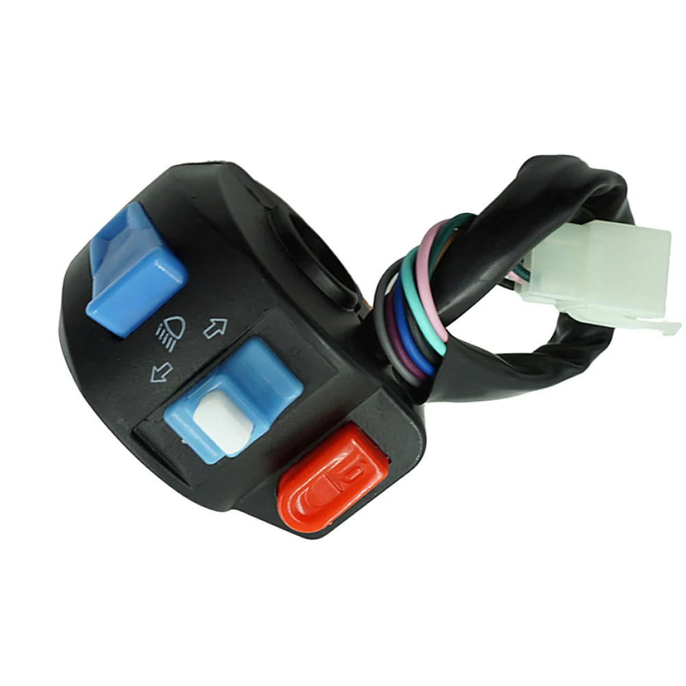 For Gy6 50cc 125cc 150cc Moped Scooter ZUMA Left Right Handle Bar Switch Control Switch Turn Signal Light Headlight Horn Button