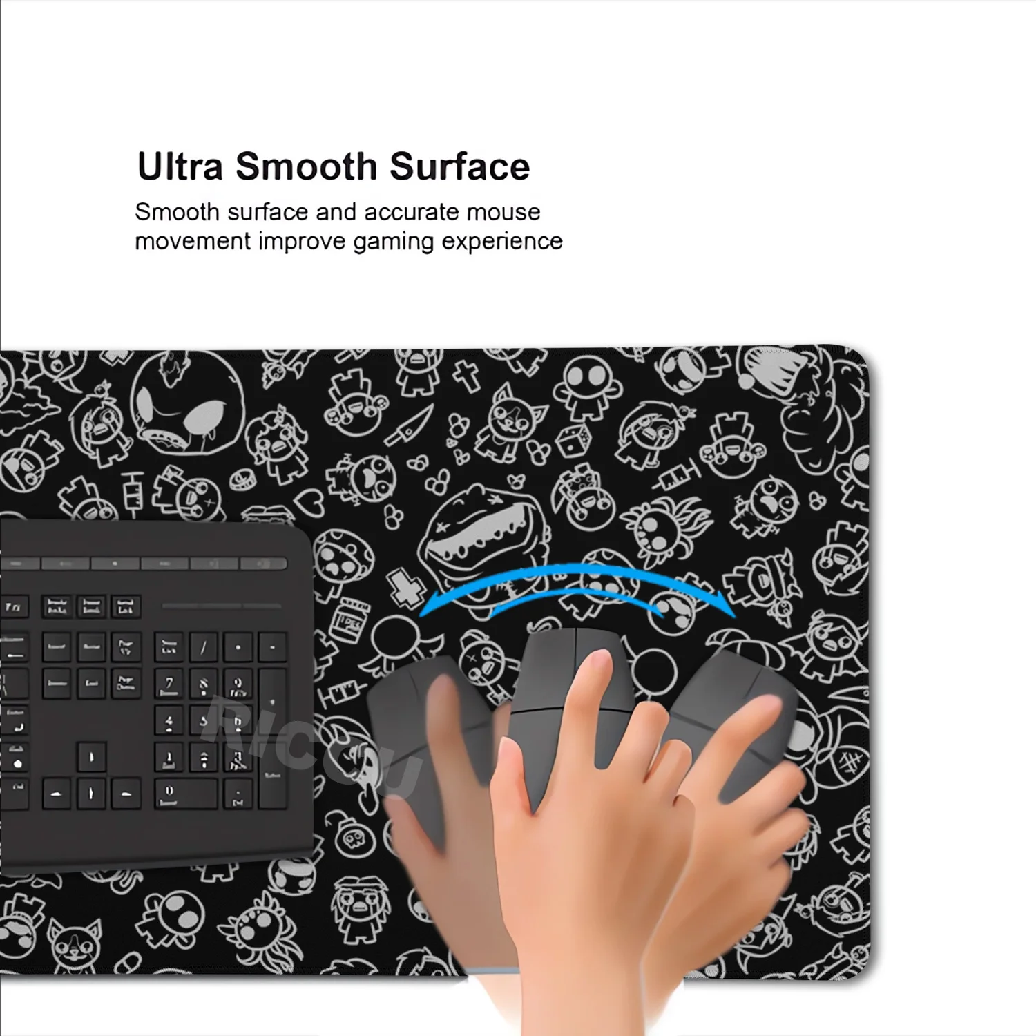 HD Xxl 40x90cm マウスパッド ゲーマー ザ・バインディング・オブ・アイザック マウスパッド PC コンピューターアクセサリー デスクマット ゲーミングキーボード拡張デスクマット