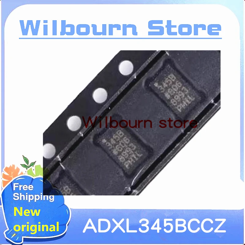 10PCS~100PCS/LOT ADXL345BCCZ ADXL345BCCZ-RL7 345B LGA14  Mxsyuan New original