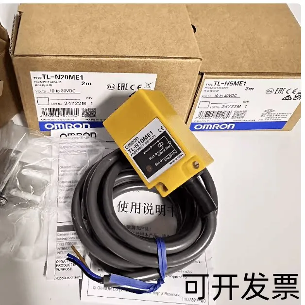 OMRON Style Rectangular Inductive Proximity Switch TL-N10ME1/N20ME1/N5ME1/N10MF1/N20MY1 Proximity Sensor