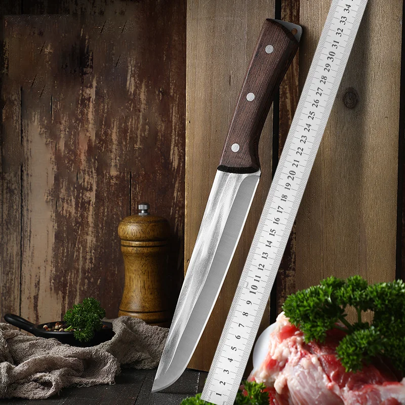 

Hand-forged meat knife, chef's boning knife, home kitchen knife knife knife killing pig slaughter sheep meat cutting knife