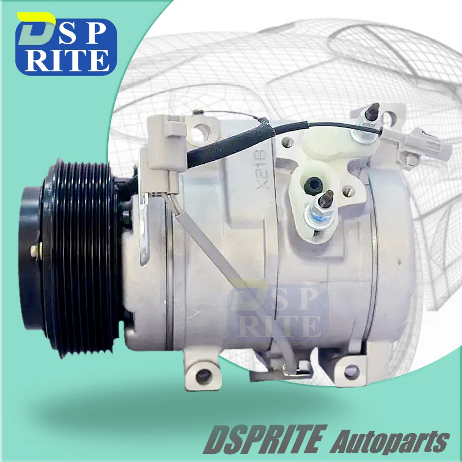 10S17C Auto AC Air conditioning Compressor  4472608701 For Car TOYOTA PRADO TRJ120 883206A160 883206A150 883206A190 447260-8701