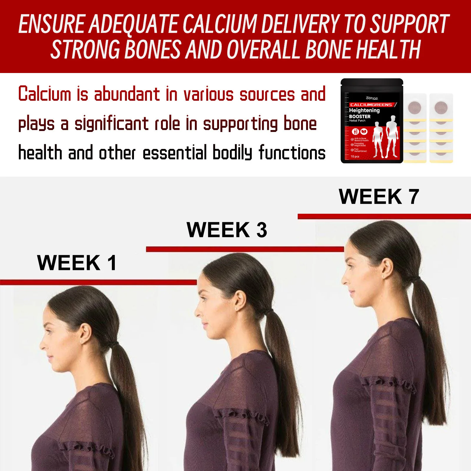 رقعة العناية بالجسم من EELHOE لنقاط الوخز في القدم والأوردة والأعشاب، رقعة العناية المحمولة