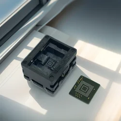 EMMC153/169 aging test socket BGA programming socket chip aging socket pitch0.5 high-temp 153/169pin 30V 50mΩ wire connector