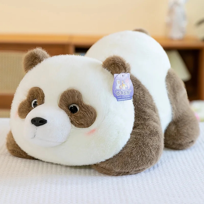 Echte Baby Panda Plüsch Puppe HuaHua Gewichtete Partikel Stofftiere Simulation Tier Bär Zimmer Dekor Kissen Weihnachten Geschenke