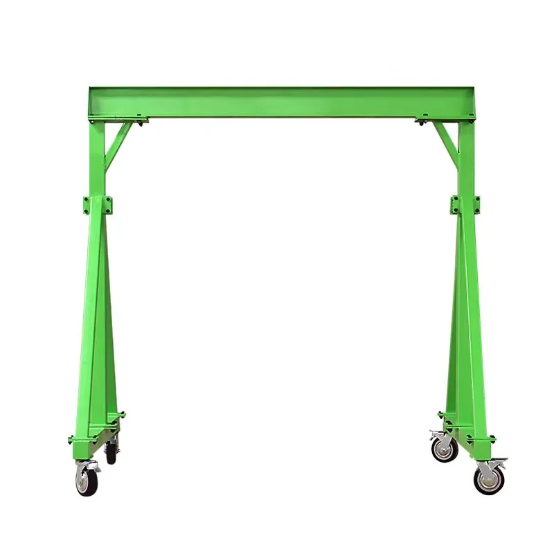

Movable Travelling Gantry Lifters Portable Frame Suitable For Warehouse Storage Pallet Hoisting Heavy Goods Conveyance Jobs Use