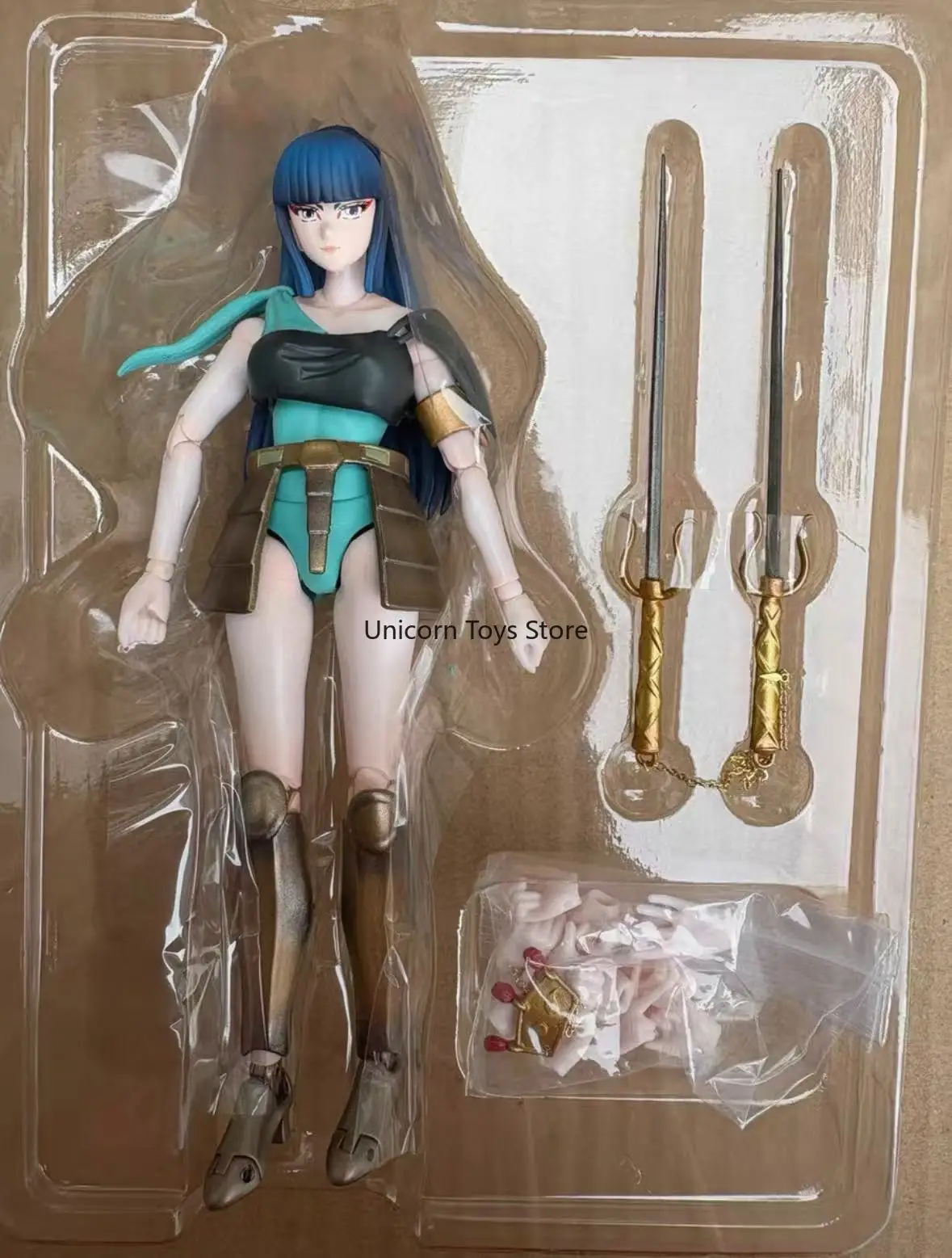 

in stock Blue Star Model Kai Chuan Demon Altar Fighter Kayura with Big Breasts Movable